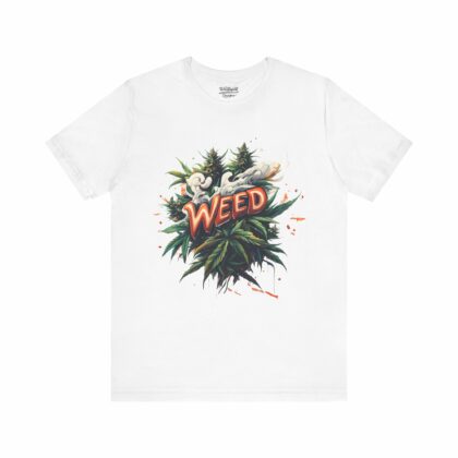 Weed Text Tee